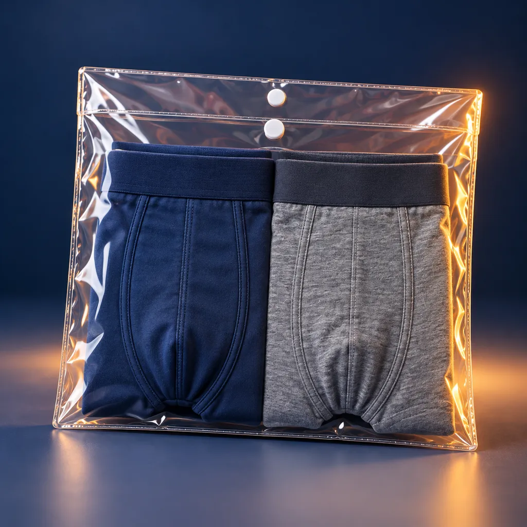 Embalagem para cueca e underwear
