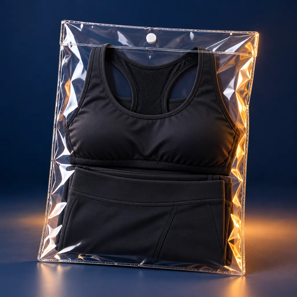 Embalagem para moda fitness